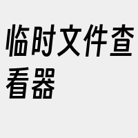 临时文件查看器