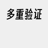 多重验证