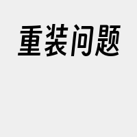 重装问题