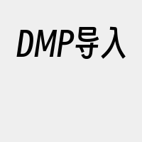 DMP导入