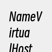 NameVirtualHost错误