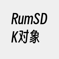 RumSDK对象