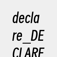 declare_DECLARE