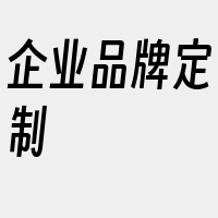 企业品牌定制