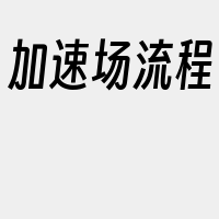 加速场流程