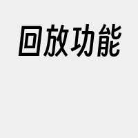 回放功能
