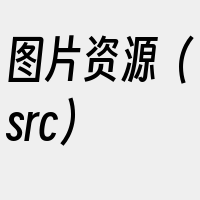 图片资源（src）