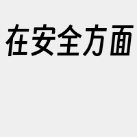 在安全方面
