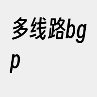 多线路bgp