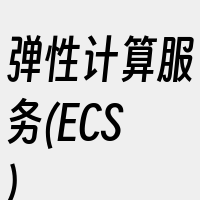 弹性计算服务(ECS)