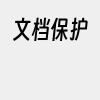 文档保护