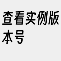 查看实例版本号