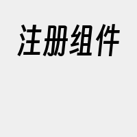 注册组件