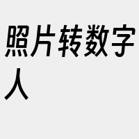 照片转数字人