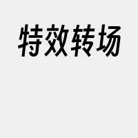 特效转场