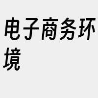 电子商务环境