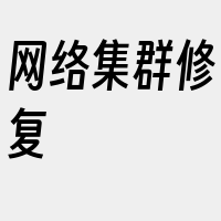 网络集群修复