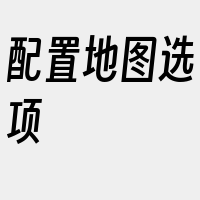 配置地图选项
