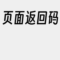 页面返回码
