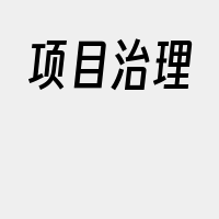 项目治理