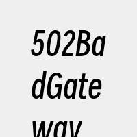 502BadGateway