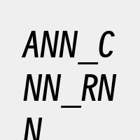 ANN_CNN_RNN