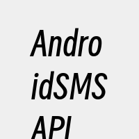AndroidSMSAPI