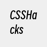 CSSHacks