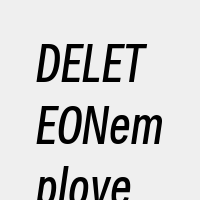 DELETEONemployeesTOa