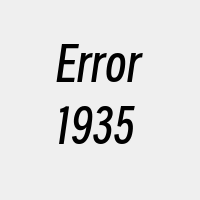 Error1935