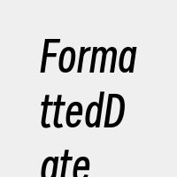 FormattedDate