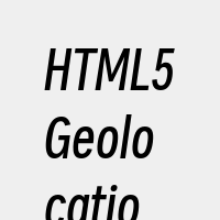 HTML5GeolocationAPI