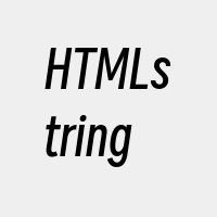 HTMLstring