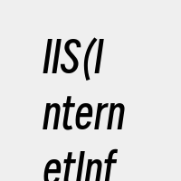 IIS(InternetInformat
