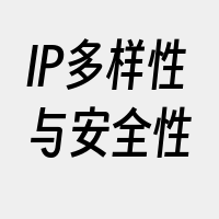 IP多样性与安全性