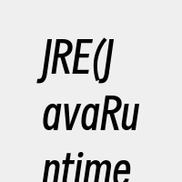 JRE(JavaRuntimeEnvir