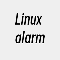 Linuxalarm