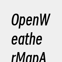 OpenWeatherMapAPI
