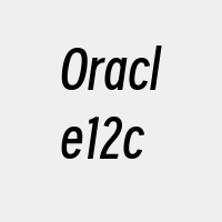 Oracle12c
