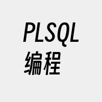 PLSQL编程
