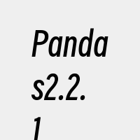 Pandas2.2.1