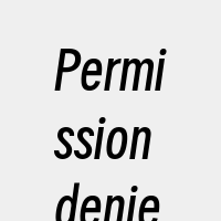 Permissiondenied