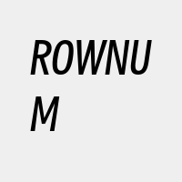 ROWNUM