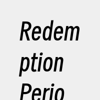 RedemptionPeriod