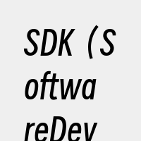 SDK（SoftwareDevelopm