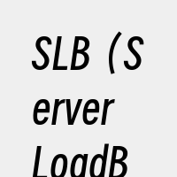 SLB（ServerLoadBalanc
