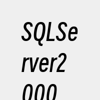 SQLServer2000