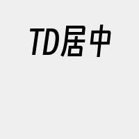 TD居中