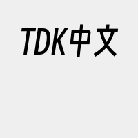TDK中文