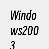 Windows2003